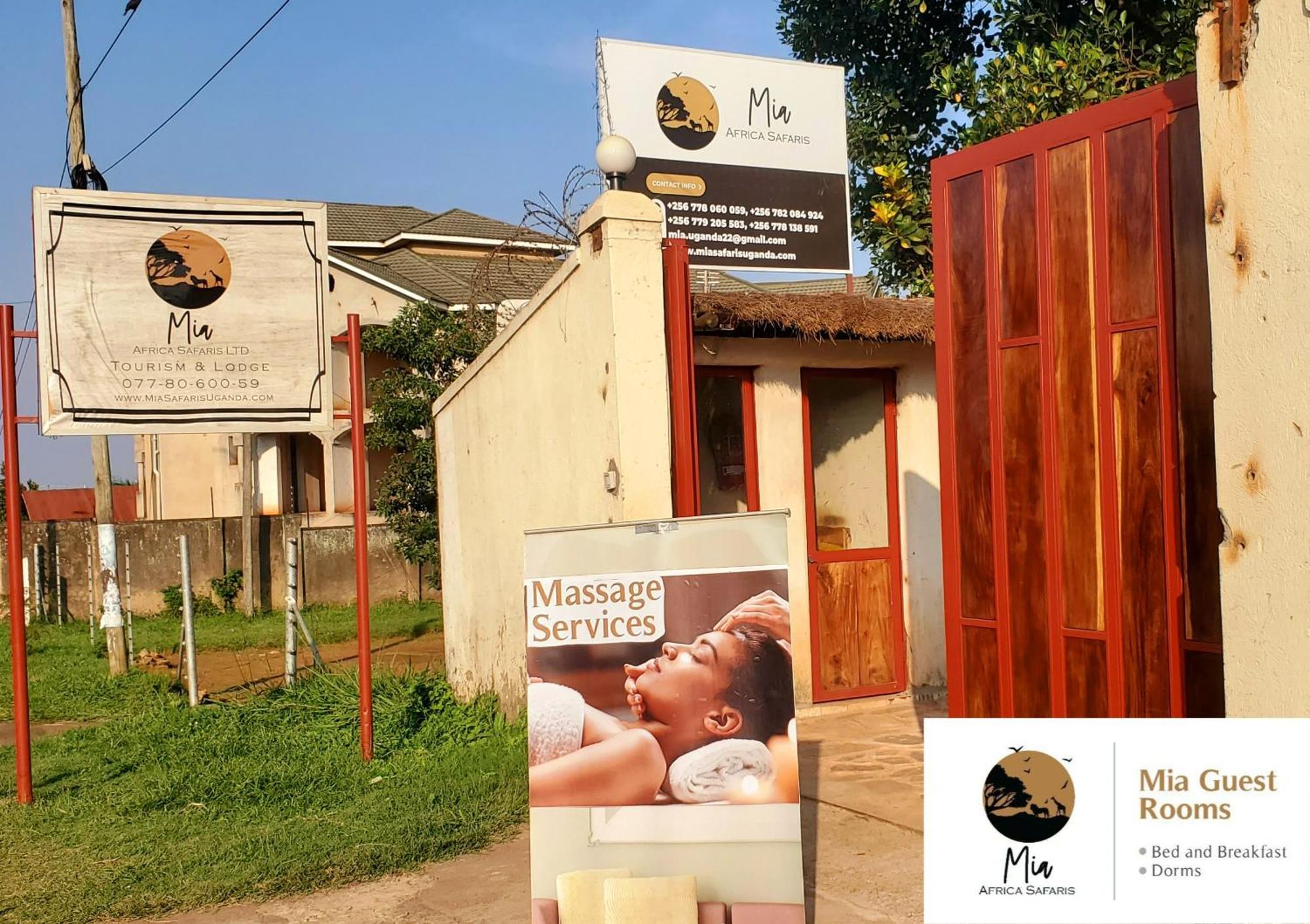 Mia Safari Lodge And Restaurant Entebbe Exterior foto